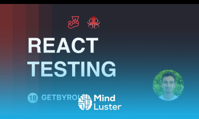 React Testing Tutorial 18 getByRole