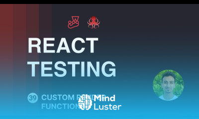 React Testing Tutorial 39 Custom Render Functions