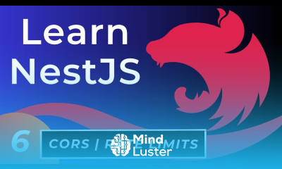 Nest js REST API with CORS Rate Limits Server Logs Exception Filters