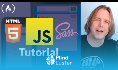 Web App Tutorial JavaScript Mobile First Accessibility Persistent Data Sass