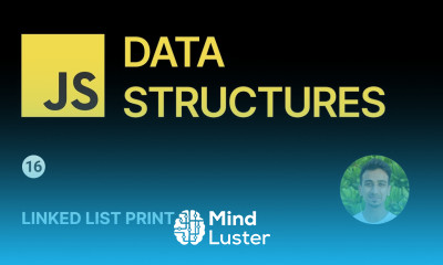JavaScript Data Structures 16 Linked List Print
