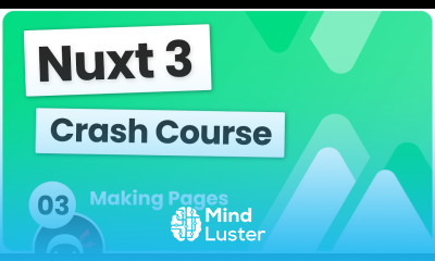 Nuxt 3 Crash Course 3 Adding Pages