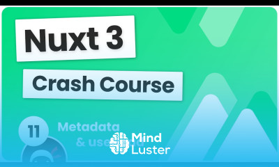 Nuxt 3 Crash Course 11 Metadata useHead