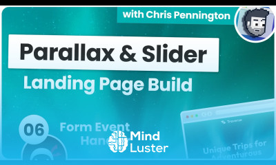 Landing Page Build with Parallax 6 Form Event Handler