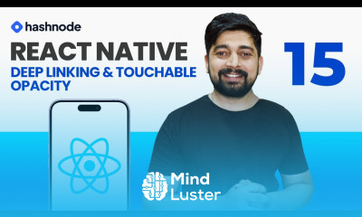 DeepLinking and Touchable Opacity in React Native