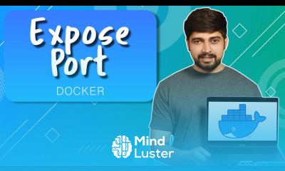 Access the compose container app with browser Docker