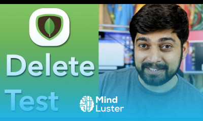 A delete test for mongoDB