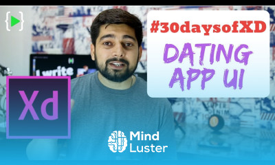 Dating chat app UI Adobe XD 30daysofxd