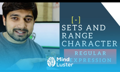 Character Sets and Ranges in Regular Expressions