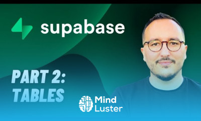 Tables with Supabase — Course part 2