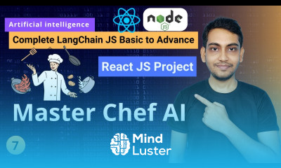 Jarvis Master Chef AI Project using LangChain JS and React JS