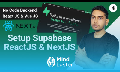 Integrate React JS or Next JS 14 with Supabase