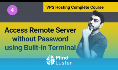 How to Setup SSH Key and Access VPS Hosting Remote Server using Built in Terminal Hindi