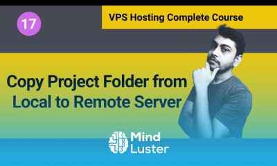 How to Copy Project Folder from Local Machine to Remote Server VPS Hosting Hindi