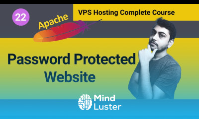 How to Password Protect Website Apache VPS Hosting Remote Server Hindi