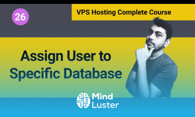 How to Assign an User to a Specific Database Hindi