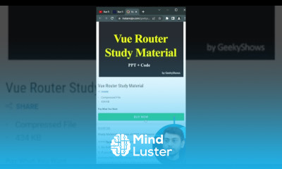 Free Download Vue Router Study Material