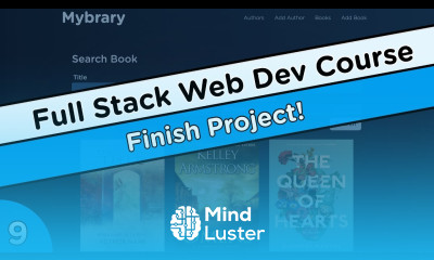 Finish Project Node js Express MongoDB Course 9