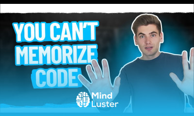 Stop Trying To Memorize Code Do This Instead
