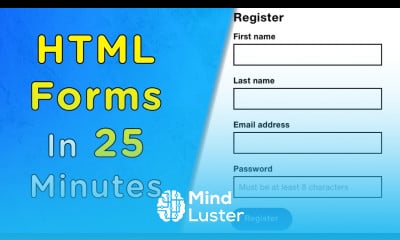 Learn HTML Forms In 25 Minutes