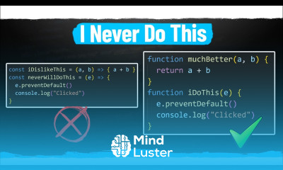 Why I Don t Use Arrow Functions With const let