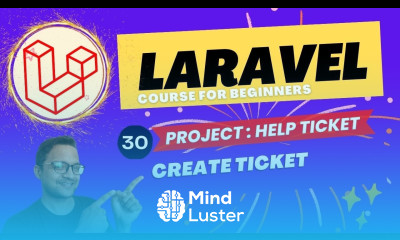 Laravel 10 full course for beginner Help Ticket Project create ticket