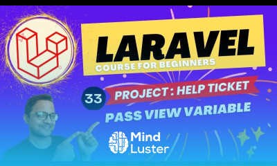 Laravel 10 full course for beginner Help Ticket Project pass view variable