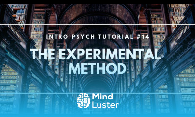 The Experimental Method Intro Psych Tutorial 14