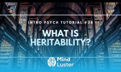 What is Heritability Intro Psych Tutorial 38