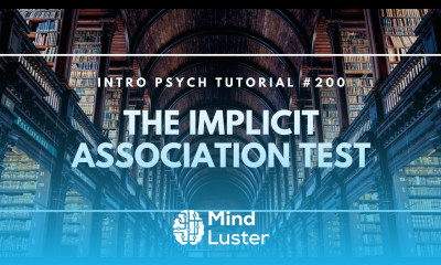 Learn The Implicit Association Test IAT Intro Psych Tutorial 200 - Mind ...