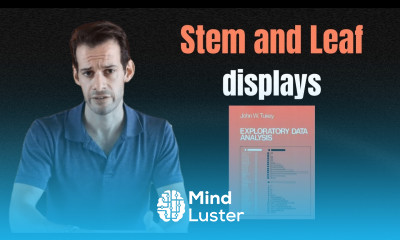 Exploratory Data Analysis Stem and Leaf Displays