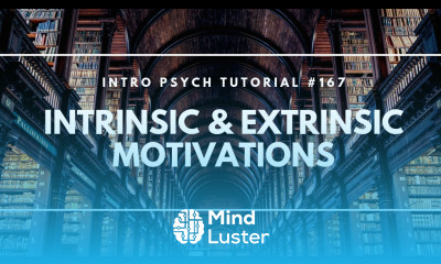 Intrinsic Extrinsic Motivations Intro Psych Tutorial 167