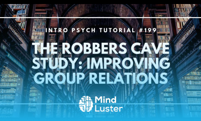 The Robbers Cave Study Improving Group Relations Intro Psych Tutorial 199