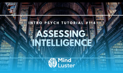 Assessing Intelligence Intro Psych Tutorial 114