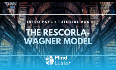 The Rescorla Wagner Model Intro Psych Tutorial 66