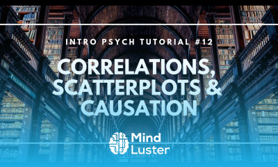 Real and Illusory Correlations Scatterplots and Causation Intro Psych Tutorial 12