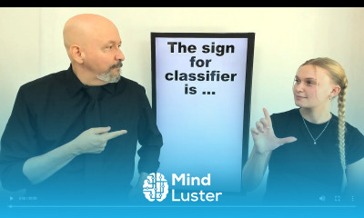 Classifiers A few depictive signing categories in ASL Remake of https youtu be jOKvnHpA4T0