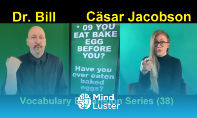 038 ASL American Sign Language Vocabulary Expansion Series Dr Bill Cäsar Jacobson