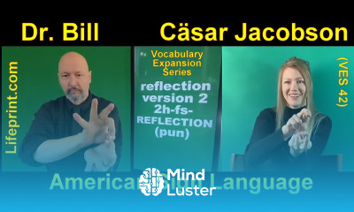 042 ASL American Sign Language Vocabulary Expansion Series Dr Bill Cäsar Jacobson