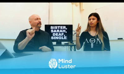 American Sign Language ASL Lesson 02 Narrative Story