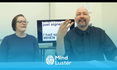 Lesson 08 Part A and Part B introductory paced Lifeprint com ASLU