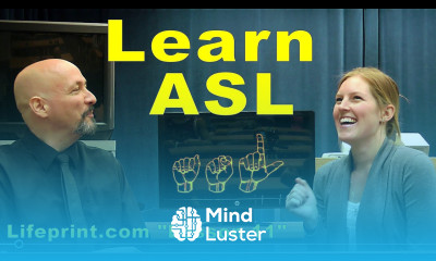 American Sign Language ASL Lesson 11 review Sarah Megan