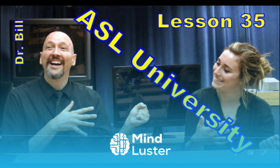 Learn American Sign Language ASL Lesson 35 review w Paige www Lifeprint ...