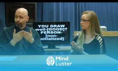 Learn American Sign Language ASL Lesson 48 Part 2 - Mind Luster