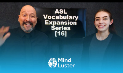 Learn 016 ASL American Sign Language Vocabulary Expansion Series Dr ...
