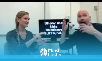 ASL Numbers 9 876 543 American Sign Language