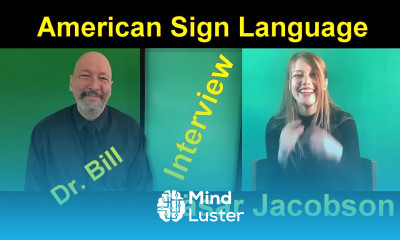 An Interview with Cäsar Jacobson 01 Find Out series American Sign Language ASL with Dr Bill