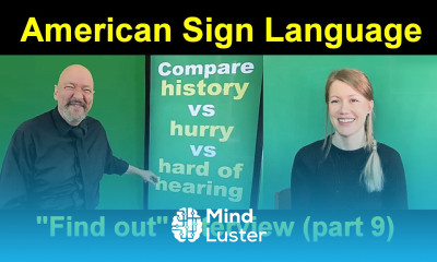 An Interview with Cäsar Jacobson 09 Find Out series American Sign Language ASL with Dr Bill
