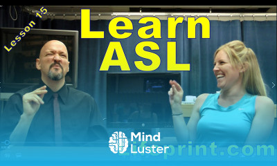 American Sign Language ASL Lesson 15 review Sarah Megan www Lifeprint com Dr Bill Vicars