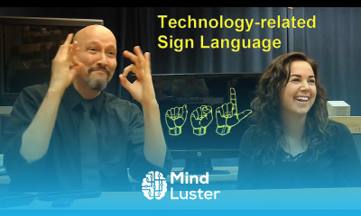 Technical Signing signs for Technology American Sign Language ASL